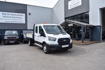 Ford Transit 350 2.0 TDCI 130PS L3 DOUBLE CAB TIPPER DRW EURO 6 