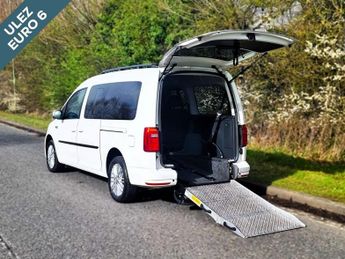 Volkswagen Caddy 5 Seat Wheelchair Accessible Disabled Access Ramp Car