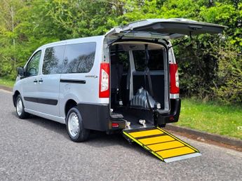 Peugeot Expert 4 Seat L2 LWB Twin Wheelchair Accessible Disabled Access Ramp Ca