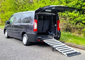 Peugeot Expert L2 LWB 9 Seat Wheelchair Accessible Disabled Access Ramp Car