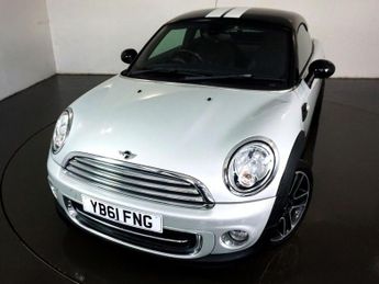 MINI Coupe 1.6 COOPER 2d-FINISHED IN WHITE SILVER WITH BLACK HALF LEATHER-B