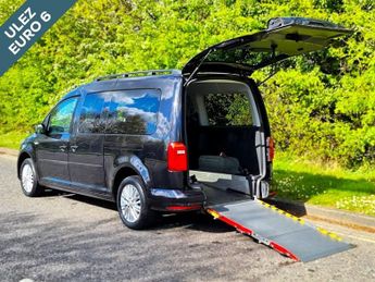 Volkswagen Caddy 5 Seat Auto Wheelchair Accessible Disabled Access Ramp Car