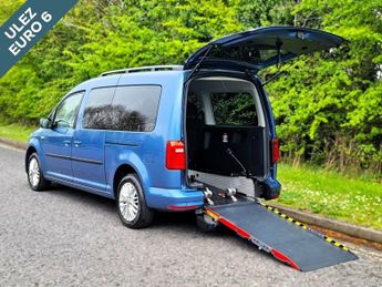 Volkswagen Caddy 5 Seat Auto Wheelchair Accessible Disabled Access Ramp Car 