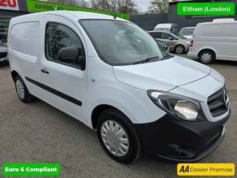 Mercedes Citan 1.5 109 CDI BLUEEFFICIENCY 90 BHP IN WHITE WITH 62,288 MILES AND