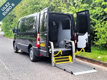 Renault Master 3 Seat Auto Twin Wheelchair Accessible Disabled Access Ramp Car