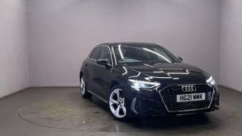 Audi A3 1.5 SPORTBACK TFSI S LINE MHEV 5d 148 BHP