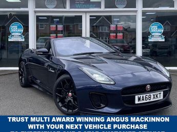 Jaguar F-Type 2.0 R-DYNAMIC 2 Door 2 Seat Sports Convertible AUTO with EURO6 P