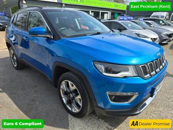 Jeep Compass 2.0 MULTIJET II LIMITED 5d 168 BHP IN BLUE/BLACK ON 46,000 MILES