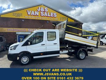 Ford Transit 2.0 350 LEADER CREW CAB ALLOY TIPPER LOW MLS 
