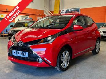 Toyota AYGO 1.0 VVT-I X-PRESSION 5 DOOR RED 1 FORMER KEEPER 0 TAX CRUISE