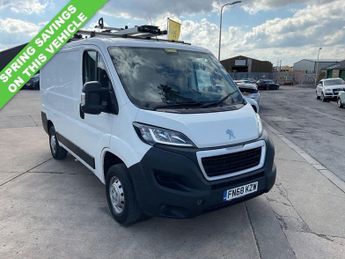 Peugeot Boxer 2.0 BLUE HDI 333 L1H1 SWB L/ROOF PANEL VAN 110 BHP with electric