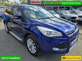 Ford Kuga 2.0 TITANIUM TDCI 5d 177 BHP IN BLUE WITH 52,000 MILES AND A FUL