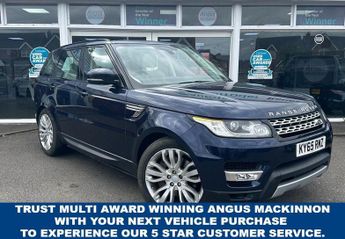 Land Rover Range Rover Sport 3.0 SDV6 HSE 5 Door 7 Seat Large Family SUV 4x4 AUTO with EURO6 