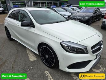 Mercedes A Class 2.1 A 200 D AMG LINE PREMIUM 5d 134 BHP IN WHITE WITH 30,000 MIL
