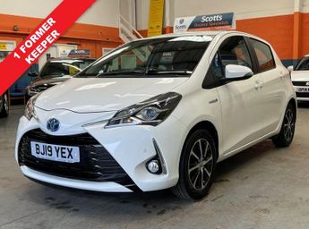 Toyota Yaris 1.5 VVT-I ICON TECH 5 DOOR WHITE HYBRID AUTOMATIC 1 FORMER KEEPE