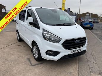 Ford Transit 2.0 300 LIMITED SWB 6 SEAT DOUBLE CAB IN VAN L1 H1 129 BHP with 