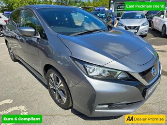 Nissan Leaf TEKNA 5d 148 BHP IN GREY WITH 54,402 MILES AND A FULL SERVICE HI