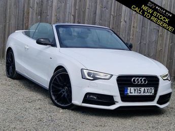 Audi A5 2.0 TDI S LINE SPECIAL EDITION PLUS AUTOMATIC 2d CONVERTIBLE 175