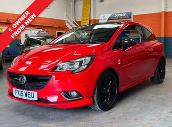 Vauxhall Corsa 1.4 LIMITED EDITION 3 DOOR RED 1 OWNER FROM NEW CRUISE DAB