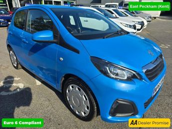 Peugeot 108 1.0 ACTIVE 5d 68 BHP IN BLUE WITH 63,494 MILES AND A FULL SERVIC
