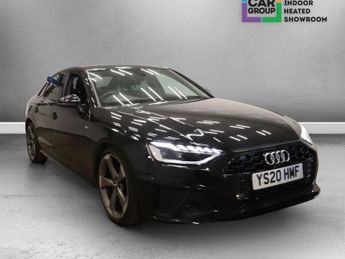 Audi A4 2.0 TFSI S LINE BLACK EDITION MHEV 4d 148 BHP