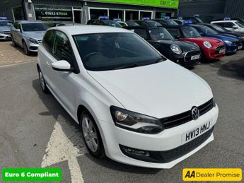Volkswagen Polo 1.4 MATCH DSG 3d 83 BHP IN WHITE WITH 95,384 MILES AND A SERVICE