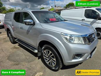 Nissan Navara 2.3 DCI N-CONNECTA 4X4 SHR DCB 190 BHP IN SILVER WITH 66,998 MIL
