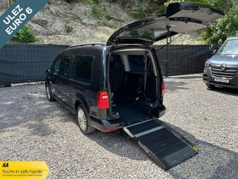 Volkswagen Caddy 5 Seat Auto Wheelchair Accessible Disabled Access Vehicle WAV 