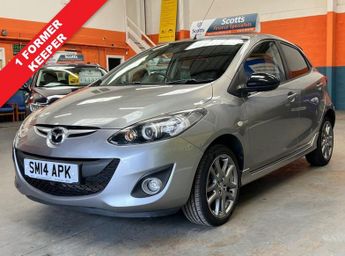 Mazda 2 1.3 SPORT COLOUR EDITION 5 DOOR SILVER 1 FORMER KEEPER LOW TAX