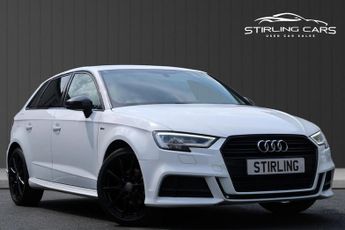 Audi A3 1.0 SPORTBACK TFSI BLACK EDITION 5d 114 BHP + Excellent Conditio