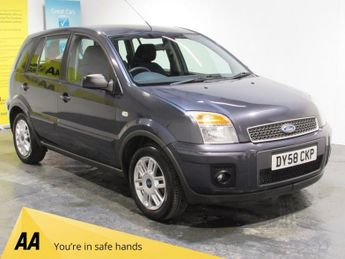 Ford Fusion 1.4 ZETEC CLIMATE 5d 78 BHP. CAMBELT CHANGED AT 75K-AIR CON-ALLO