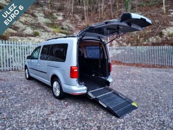 Volkswagen Caddy 5 Seat Petrol Auto Wheelchair Accessible Disabled Access Ramp Ca