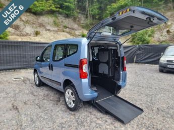 Fiat Qubo Passenger Up Front Wheelchair Accessible Ramp Car