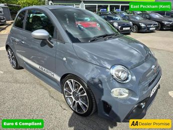 Abarth 500 1.4 595 TURISMO 3d 162 BHP IN GREY WITH 29,872 MILES AND A FULL 