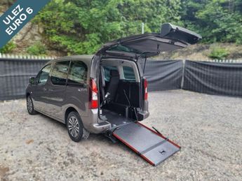 Peugeot Partner 3 Seat Wheelchair Accessible Disabled Access Ramp Car