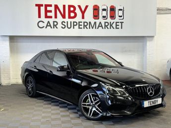 Mercedes E Class 2.1 E220 BLUETEC AMG NIGHT EDITION 4d 174 BHP