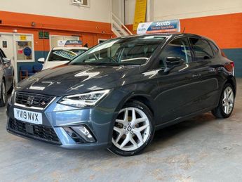 SEAT Ibiza 1.0 TSI FR 5 DOOR GREY 1 FORMER KEEPER SATNAV CRUISE BLUETOOTH