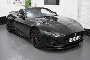 Jaguar F-Type P450 5.0 V8 SUPERCHARGED R-DYNAMIC BLACK 2DR CONVERTIBLE AUTO