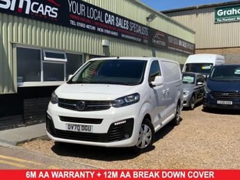 Vauxhall Vivaro 1.5 L2H1 2900 SPORTIVE DIESEL  S/S 101 BHP 6 DOOR PANEL VAN ULEZ