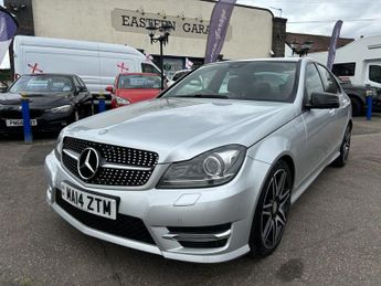 Mercedes C Class 2.1 C220 CDI BLUEEFFICIENCY AMG SPORT PLUS 4d 168 BHP