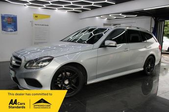 Mercedes E Class 2.1 E220 BLUETEC AMG LINE 5d 174 BHP