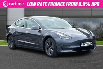 Tesla Model 3 LONG RANGE AWD 4d 302 BHP £1,000 Midnight Silver Metallic,