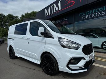 Ford Transit 2.0 320 LIMITED DCIV CREW VAN ECOBLUE 168 BHP * 1 OWNER * PREDAT