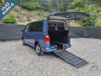 Volkswagen Transporter Driver Transfer Wheelchair Accessible Disabled Access With Power