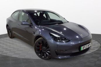 Tesla Model 3 PERFORMANCE AWD 4d 302 BHP