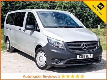 Mercedes Vito 2.1 114 BLUETEC TOURER PRO 5d 136 BHP.*9 SEATS*LWB*AIR CON*CRUIS