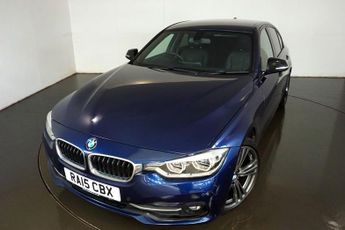 BMW 320 2.0 320D SPORT 4d-2 OWNER CAR FINISHED IN MEDITERRANEAN BLUE WIT