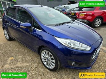 Ford Fiesta 1.0 TITANIUM X 5d 99 BHP IN BLUE WITH 58,000 MILES AND A SERVICE