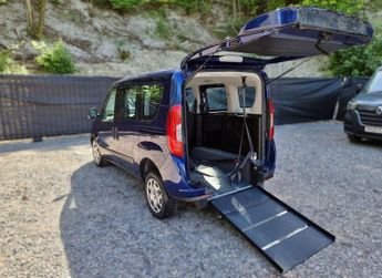 Fiat Doblo 3 Seat Wheelchair Accessible Disabled Access Ramp Car
