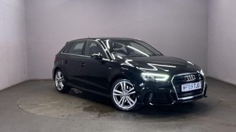 Audi A3 2.0 SPORTBACK TDI S LINE 5d AUTO 148 BHP